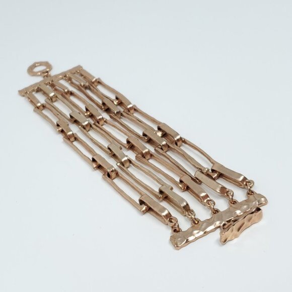 KARINE SULTAN 5-Row Cuff Bracelet - Picture 2 of 4